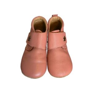 Bisgaard Baby Star Old Rose First Pr Handmade Leather Toddler Girls EU 23 US 7